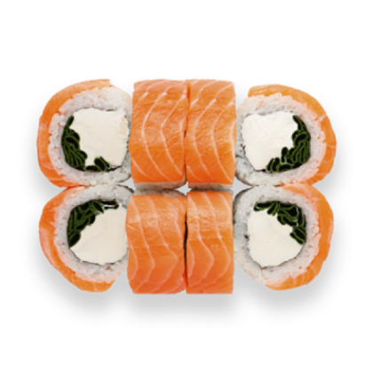 Ролл «Филадельфия» с луком