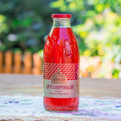 Брусничный морс монастырский