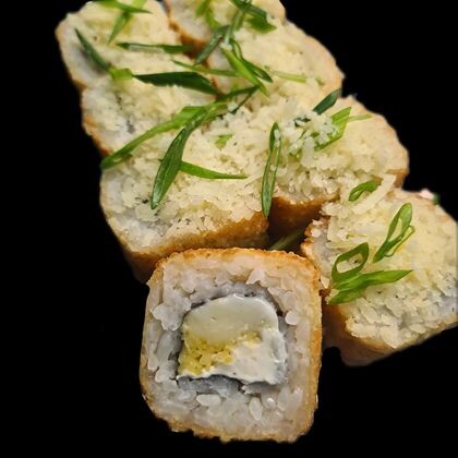 Ролл 4 сыра (жареный )