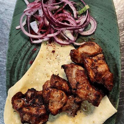 Свиная мякоть на мангале