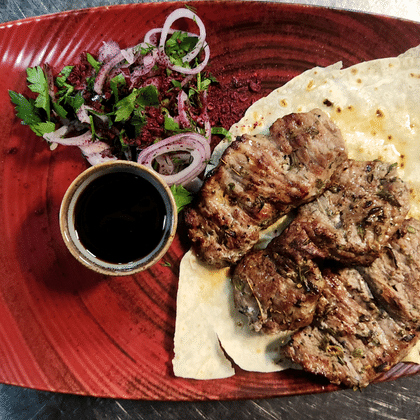 Телячья мякоть на мангале