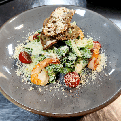 Цезарь с креветками