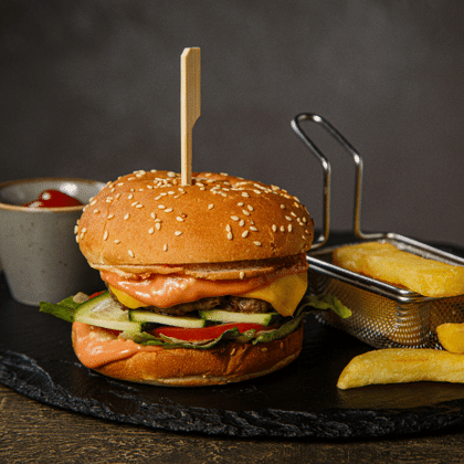 Чизбургер куриный