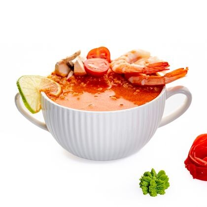 Суп том ям с креветкой