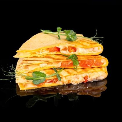 Кесадилия с курицей