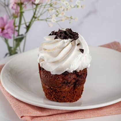 Капкейк шоколад-нутелла