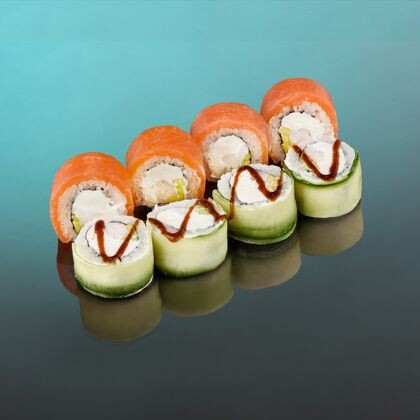 Ролл "Сяке Анжо"