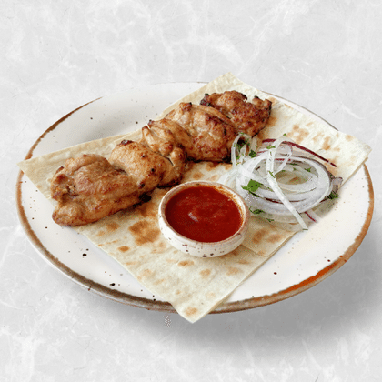 Шашлык из мякоти
куриного бедра