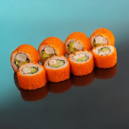 Урамаки Калифорния с креветкой