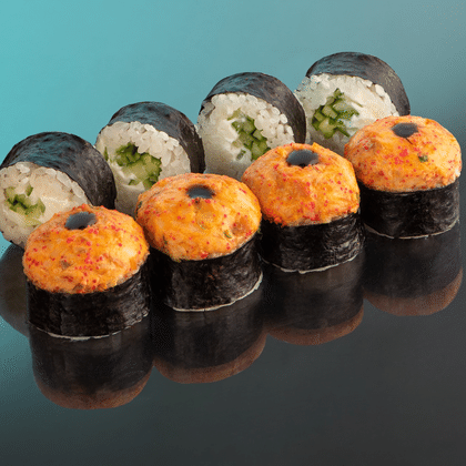 Якимаки с лососем