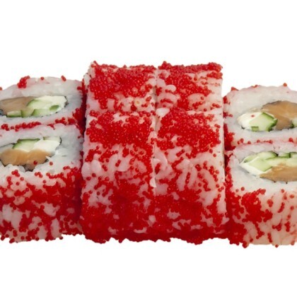 Ролл «Калифорния» с лососем