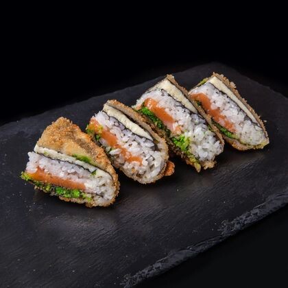 Суси-сэндвич с лососем