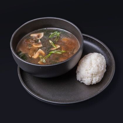 Мисо суп с креветками