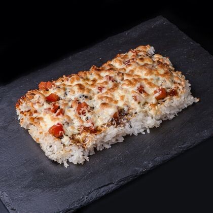 Японская пицца с курицей