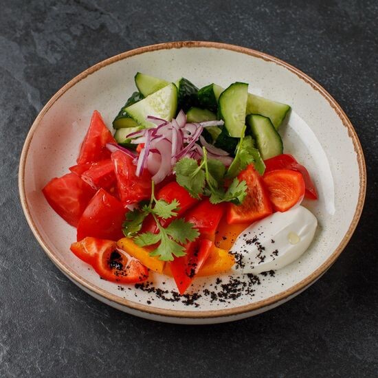 Салат из свежих овощей