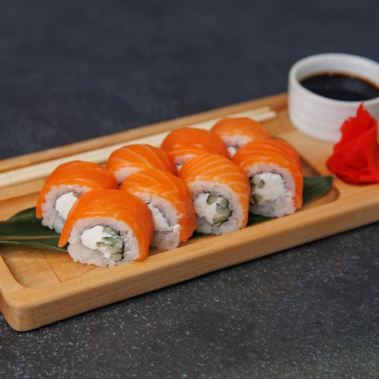 Филадельфия с лососем