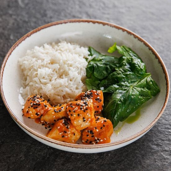 Цыпленок -карри с рисом ПП