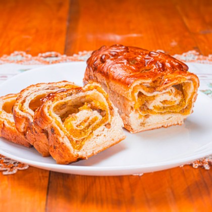 Рулет с лимоном и апельсином