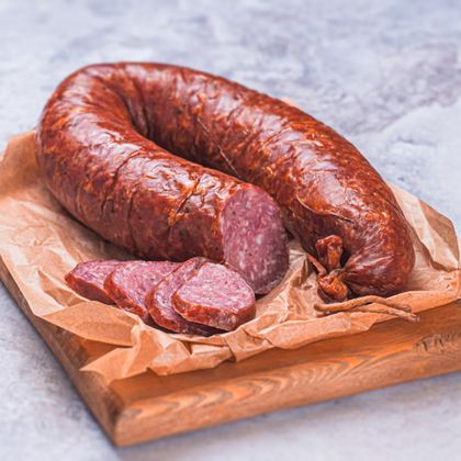 Колбаса «Краковская» Высший сорт,  ГОСТ 1938 г