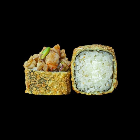 Темпура ролл Тар-тар с креветкой и авокадо