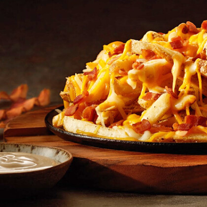 Картофель фри с Беконом