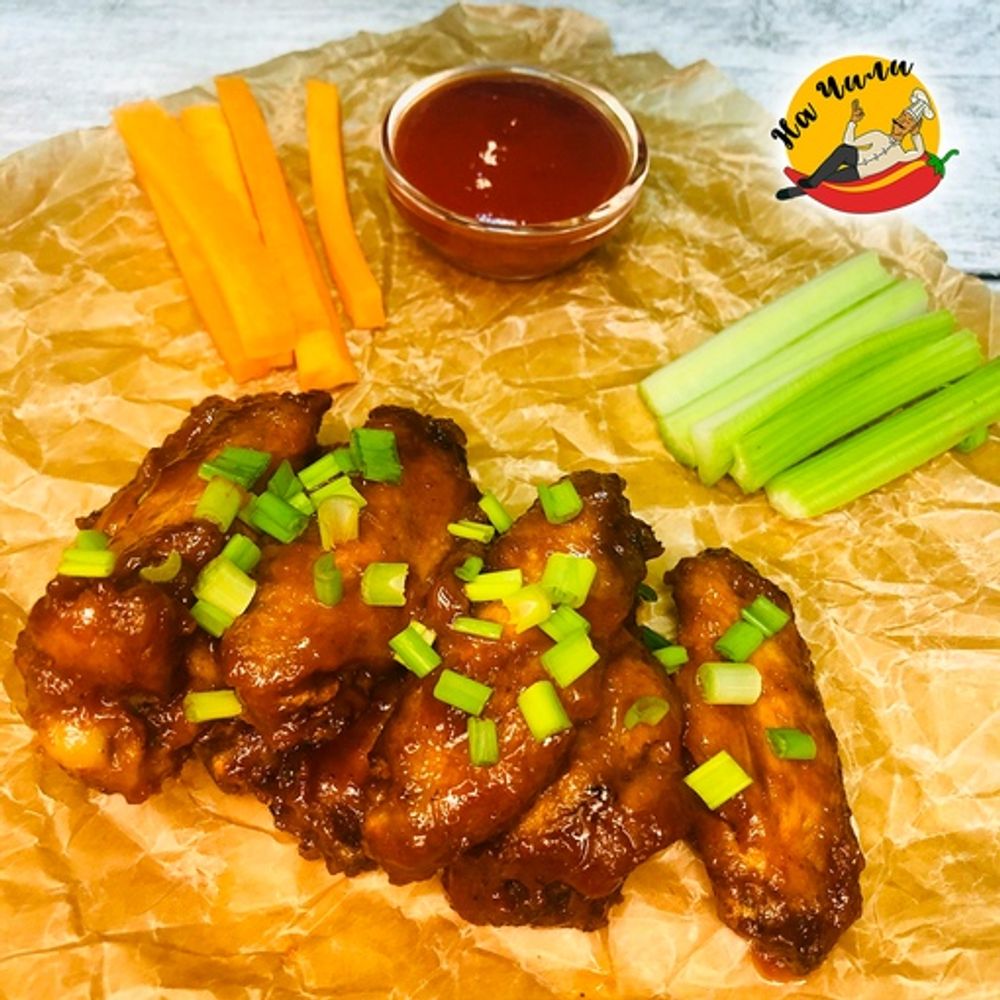 Куриные крылышки в соусе Баффало