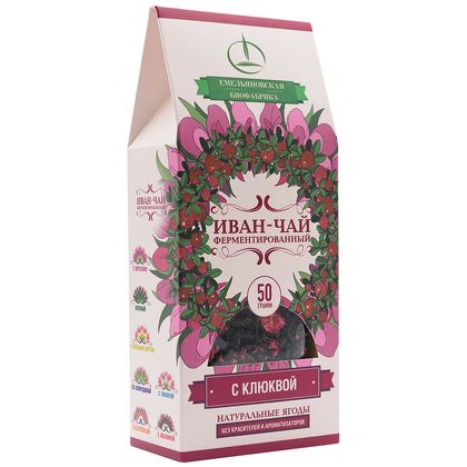 Иван-чай ферментированный с клюквой
