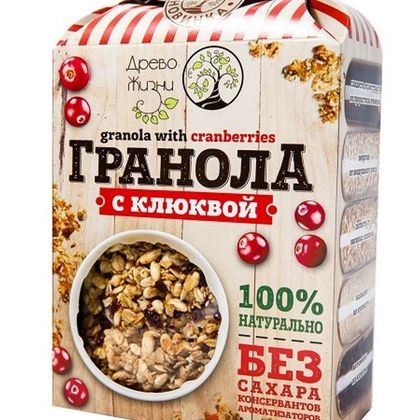 Гранола с клюквой