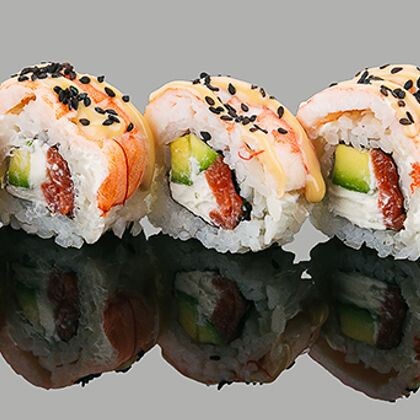 Ролл с креветкой с соусом айоли (8 шт)