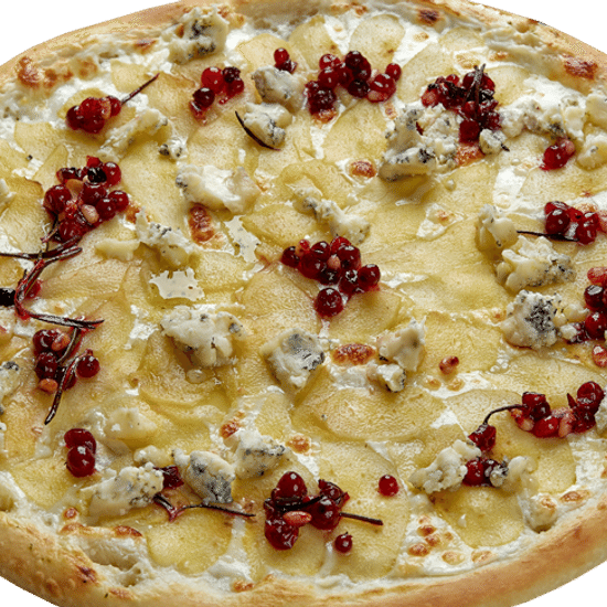 ПИЦЦА С ГРУШЕЙ И СЫРОМ ГОРГОНЗОЛА