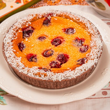 Сметанник с вишней