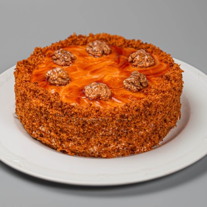 Торт медово-карамельный