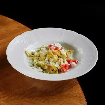 Тальятелле с креветками