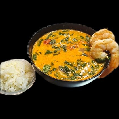 Том ям с креветками