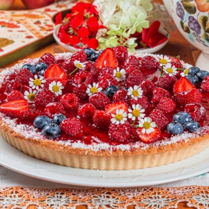 Ягодный пирог «Август»