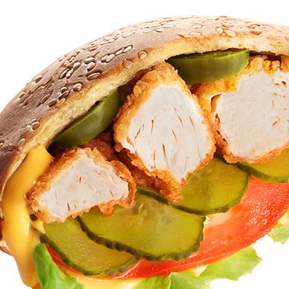 UFO бургер Спайси чиз чикен