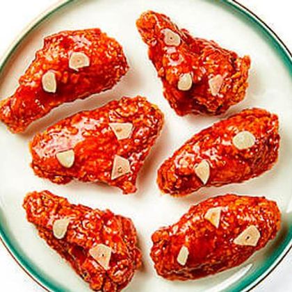 Крылышки в медово-чесночном соусе