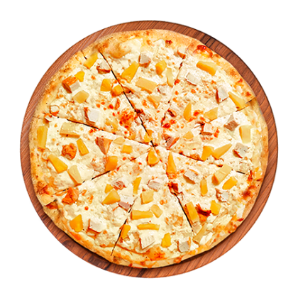 Пицца с ананасом