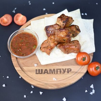 Шашлык из свиной шеи