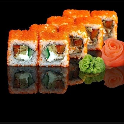 Ролл «Калифорния» с угрем