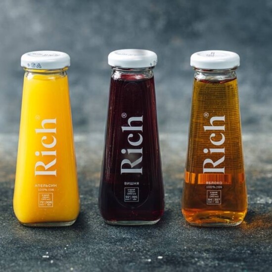 Сок "Рич" в ассорт-те 0,2 л