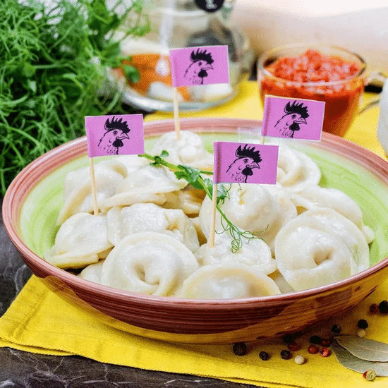 Пельмени с курицей