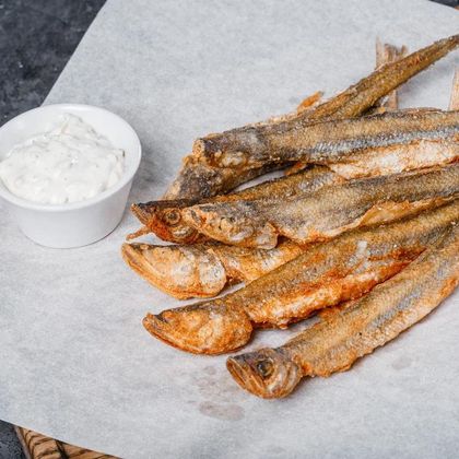 Корюшка жареная