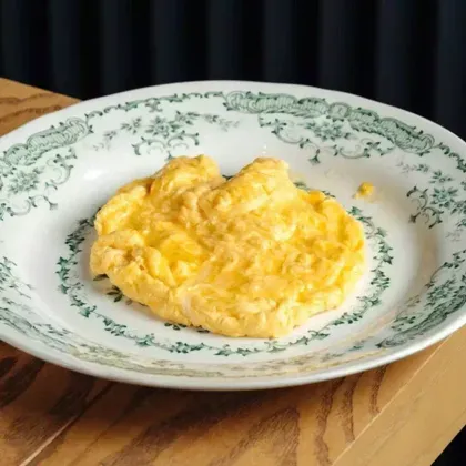 Скрембл из двух яиц