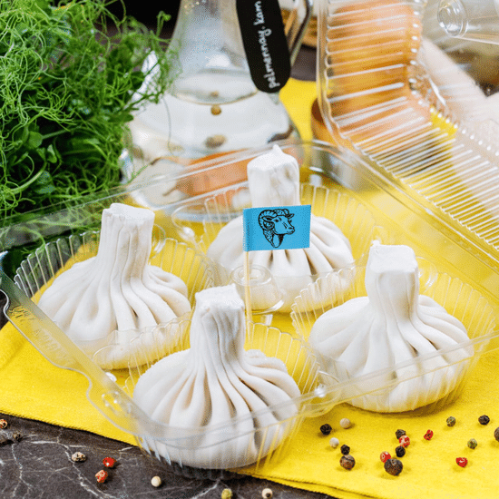 Хинкали с бараниной 1шт