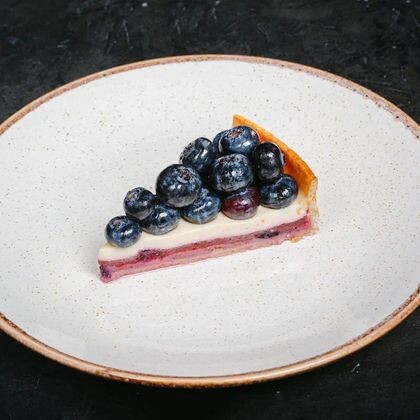 Тарт с голубикой