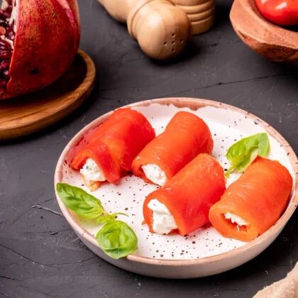 Рулеты из сладкой цицаки