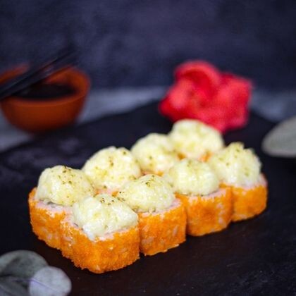 Ролл «Запечённая калифорния»