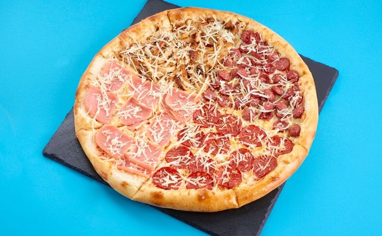 Пицца 4 мяса 33 см