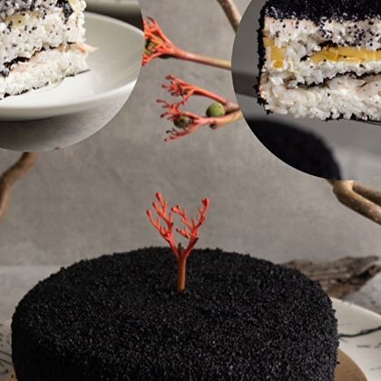 Оши-торт «Блэк Адам»